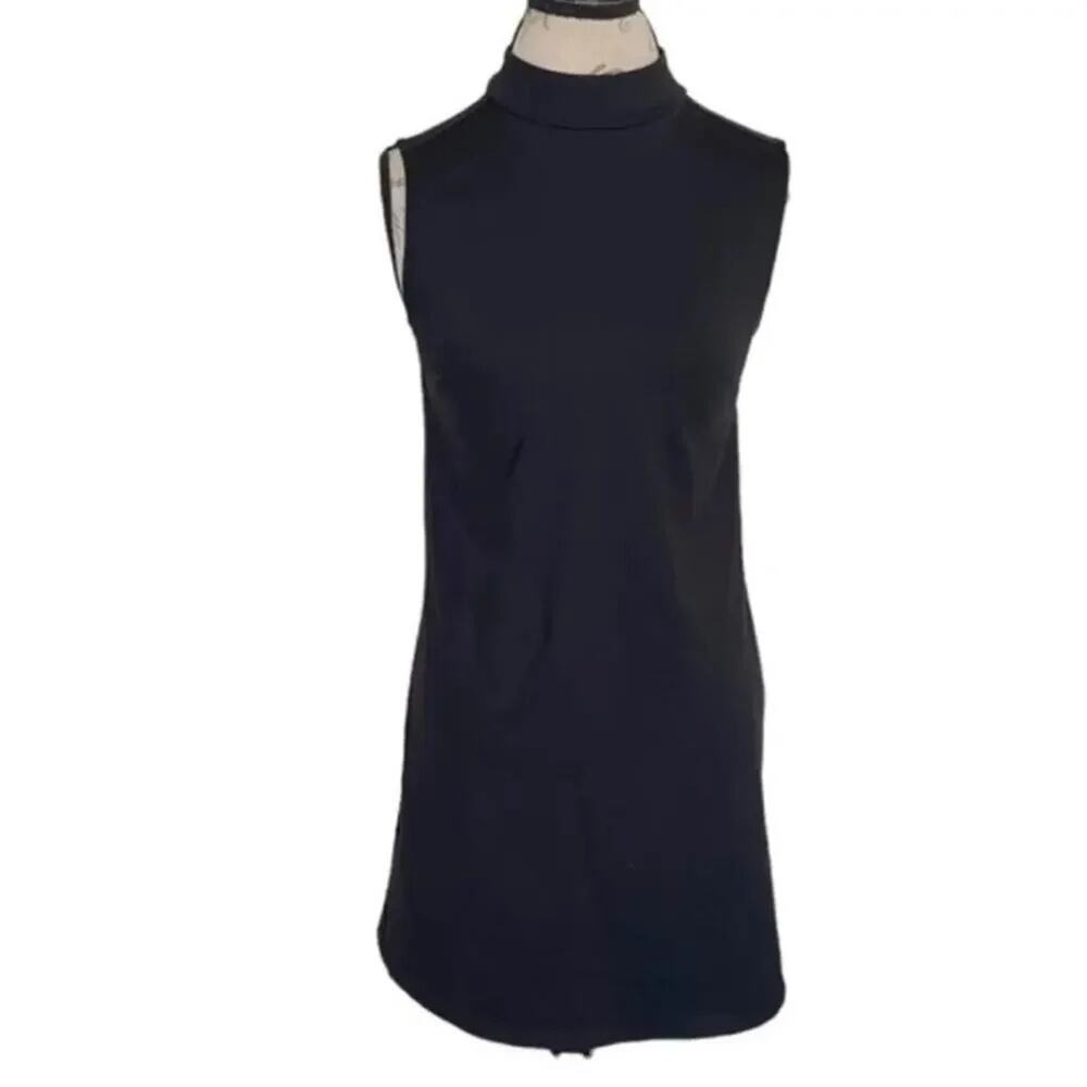 Cynthia Rowley Sleeveless Mock Neck Dress - Size 12